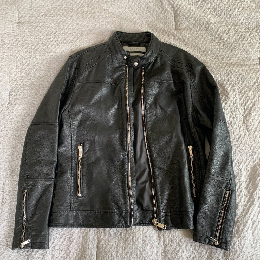 Zara Faux Leather Jacket